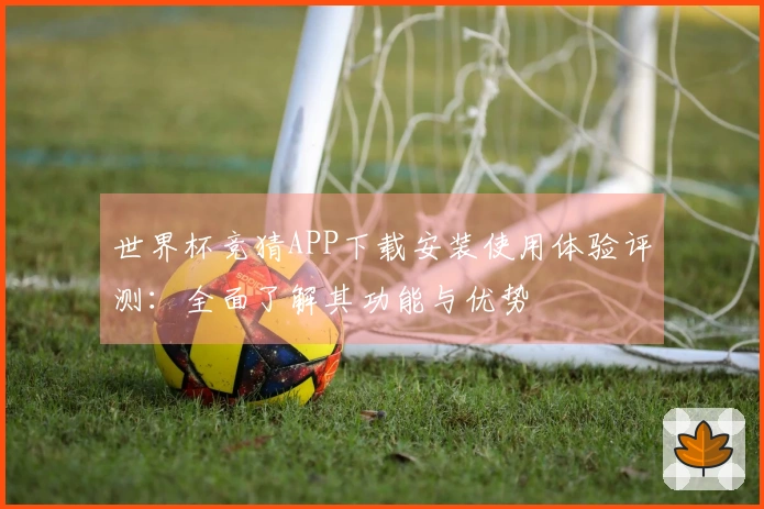 世界杯竞猜APP下载安装使用体验评测：全面了解其功能与优势